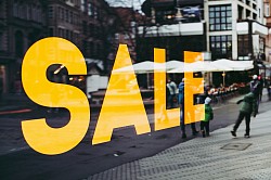 Clothing sale